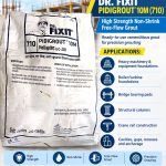 DR. FIXIT PIDIGROUT™ 10M (710) =High Strength Non-Shrink Free-Flow Grout
