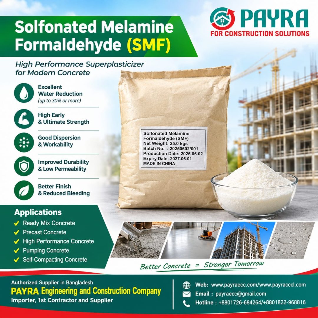 SULFONATED MELAMINE FORMALDEHYDE (SMF)